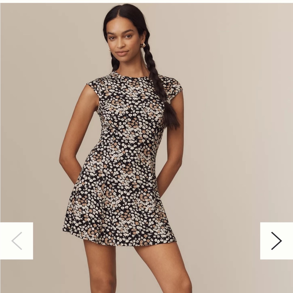 Reformation Yves Knit Mini Dress NWT
